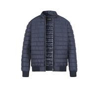 KARL LAGERFELD Steppblouson Herren Stehkragen Mikrofaser blau, 48 (S)