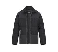 KARL LAGERFELD Steppjacke Herren Stehkragen Mikrofaser schwarz, 52 (L)