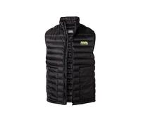 KARL LAGERFELD Steppweste Herren Stehkragen Mikrofaser schwarz, 50 (M)
