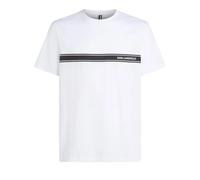 Karl Lagerfeld - STRAND-T-SHIRT MIT LOGO - Größe XS - weiß