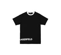 KARL LAGERFELD T-Shirt Herren Kurzarm Rundhals Baumwolle schwarz, M