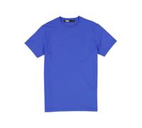KARL LAGERFELD T-Shirt Herren Slim Fit Kurzarm Rundhals Baumwolle blau, M