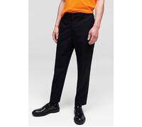 Karl Lagerfeld Tailored Pants W/ Logo Elastic Black Größe: 50 | Maßgeschneiderte Hosen Outlet | Herren | Schwarz