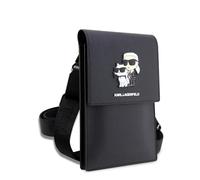 Karl Lagerfeld Tasche KLWBSAKCPMK Schwarz Saffiano Karl & Choupette
