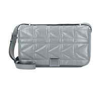 Karl Lagerfeld Behind the Seams Umhängetasche Leder 27 cm grau