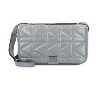 Karl Lagerfeld Behind the Seams Umhängetasche Leder 27 cm grau