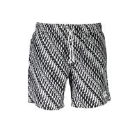 Karl Lagerfeld Weiße Polyester Herren Badeboxer S
