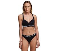 KARL LAGERFELD Women Logo Thong Black S