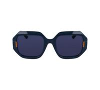 KARL LAGERFELD Women's Sunglasses KL6124S - Blue with Solid Blue Lens