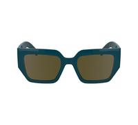 Karl Lagerfeld Damen KL6166S 425 Gläser SONNENBRILLEN Bio-Injekt Petrolium Quadratisch Normal