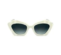 KARL LAGERFELD Women's Sunglasses KL6199S - White with Gradient Blue Lens