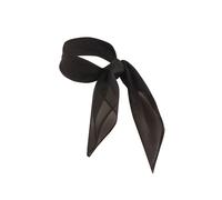 KARLOWSKY CHIFFON SCARF CLASSIC BLACK