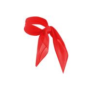 KARLOWSKY CHIFFON SCARF CLASSIC RED