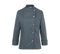 Karlowsky Damenkochjacke Larissa Stehkragen Polyester/Baumwollmix anthrazit Größe 58