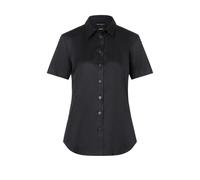 Karlowsky Kurzarm Damenbluse Active-Stretch in Modern-Fit Farbe schwarz - Größe XL