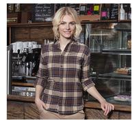 KARLOWSKY Ladies' Checked Blouse Urban-Trend S SAHARA