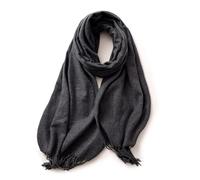 KARMA.DIEM Schal Damen Herren XXL 180x65 cm Cashmere Merino Touch weich leicht groß Stola Halstuch Schultertuch Wrap Pashmina Oversize Unisex