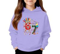 Karneval Sweatshirt Kapuzenpullover Mädchen Jungen 67 Meme Druck Hoodie Langarm Kuschelig Pullover 6 7 Lässige Pulli Six Seven Langarmshirt Lustig Unisex Kinder Sweatshirts Karnevalskostüme