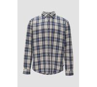 Karo-Hemd aus Baumwolle S blau|creme 2149612.05N0.S