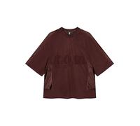KARO KAUER T-Shirt Cropped Fit braun | L