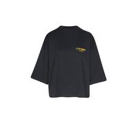 KARO KAUER T-Shirt dunkelblau | L