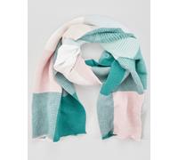 Karo-Schal mit Plissee-Optik, grün gemustert, Größe Einheitsgröße, Jeans Fritz