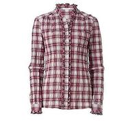 Karobluse Bluse von Apart - Creme/Dunkelrot Gr. 34