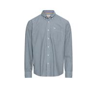 Karohemd CAMEL ACTIVE, Herren, Gr. XXL, N-Gr, blau (schwarz navy), Web, Obermaterial: 100% Baumwolle, kariert, normal hüftbedeckend, Rundhals, 2-Knopf-Manschette, Hemden Karohemd, Langarm, mit Button-