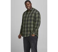 Jack & Jones Gingham Twill Long Sleeve Shirt Grün 5XL Mann (Herstellerartikelnummer: 12183107-DustyOlive-5XL)