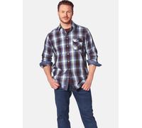 Karohemd JAN VANDERSTORM "Hemd KAITAR", Herren, Gr. 5XL, weit, rot (rot kariert), Obermaterial: 100% Baumwolle CO., Hemden Karohemd (92799302-5XL) rot kariert