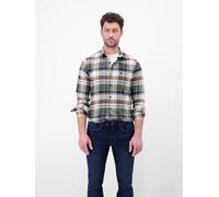 LERROS Modisches Karohemd aus Flanell - Broken White XL