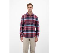 LERROS Modisches Karohemd aus Flanell - Maple Red XXL