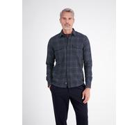 LERROS Herrenhemd aus Baumwolle mit raffiniertem Karomuster - Classic Navy XXXL