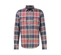 LERROS Kariertes Hemd aus Baumwolle - Große Größen - Classic Navy 6XL