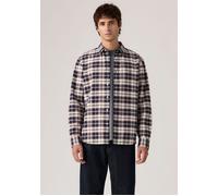 Karohemd LEVI'S "AUTHENTIC BUTTON DOWN", Herren, Gr. XXL, N-Gr, atila plaid marineblaus, Web, Obermaterial: 100% Baumwolle, kariert, regular fit normal, Manschette, Hemden Karohemd, im Karo Muster (17
