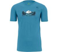 Karpos Herren Ambretta T-Shirt (Größe XXL, blau)