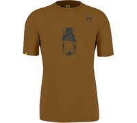 Karpos Herren Outdoor T-shirt Mann Wildes Tier Braun S