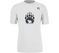 Karpos Herren Outdoor T-shirt Mann Wildes Tier Weiß Xxl