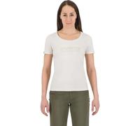 Karpos Loma Cotton W T-shirt vaporous gray/ writing print (163) S