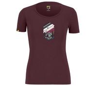 Karpos - Women's Valley T-Shirt - T-Shirt, Gr. L, rot (Vineyard)