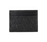 Kartenetui ARMANI EXCHANGE "Kartenetui LIAM CREDIT CARD HOLDER WITH CLIP 1er Pack", Damen, schwarz, Obermaterial: 100% Polyester PES., Kleinlederwaren (76304526-0) schwarz