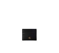 Kartenetui CALVIN KLEIN "CK 6CC CARDCASE", Herren, schwarz, Leder, Basic, Kleinlederwaren, Unisex Mini Wallet, Mini Geldbeutel mit Außensteckfächern (92279855-0) schwarz