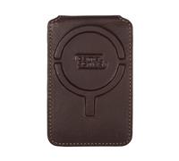 Kartenetui CAMEL ACTIVE "Hill", Herren, dunkelbraun, Leder, clean, gepflegt, Basic, Kleinlederwaren, Herren Geldbörse mit innovativem Kartenschieber (64700150-0) dunkelbraun