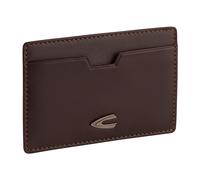 Kartenetui CAMEL ACTIVE "Vegas", Damen, braun, Leder, clean, gepflegt, unifarben, Kleinlederwaren, aus hochwertigem Rindsleder mit Metalllogo (73098150-0) braun