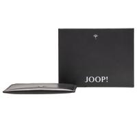 Kartenetui JOOP "cardona peteus cardholder h8", Damen, schwarz, Leder, clean, unifarben, Kleinlederwaren, mit silberfarbenem Detail (44283938-0) schwarz