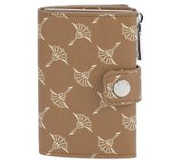 Kartenetui JOOP "cortina 1.0 c-four e-cage sv8", Damen, braun (lightbraun), Lederimitat, Kleinlederwaren Kartenetui, Geldbörse Portemonnaie Damenbörse (16699340-0)