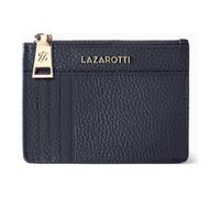 Lazarotti Bologna Leather Schlüsseletui Cardholder Leder 11,5 cm mit Air Tag Fach blau