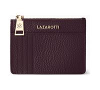 Kartenetui LAZAROTTI "Bologna Leather Schlüsseletui Cardholder Leder 11,5 cm mit Air", Damen, dunkelbraun, Leder, Kleinlederwaren (31642941-0) dunkelbraun