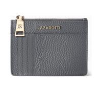 Lazarotti Bologna Leather Schlüsseletui Cardholder Leder 11,5 cm mit Air Tag Fach grau