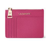 Lazarotti Bologna Leather Schlüsseletui Cardholder Leder 11,5 cm mit Air Tag Fach pink